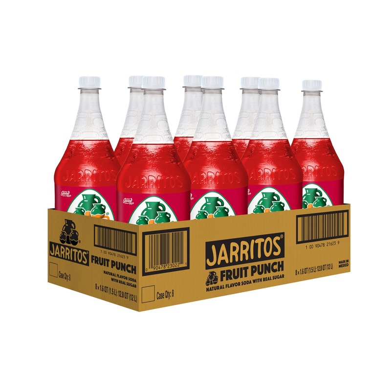 Jarritos Fruit Punch 8 Pack (1.5 L Bottles)