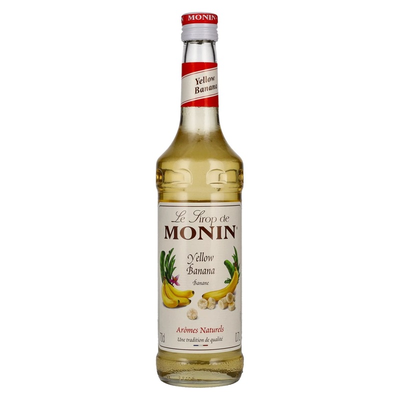 Le Sirop de Monin GELBE BANANE 0,7l