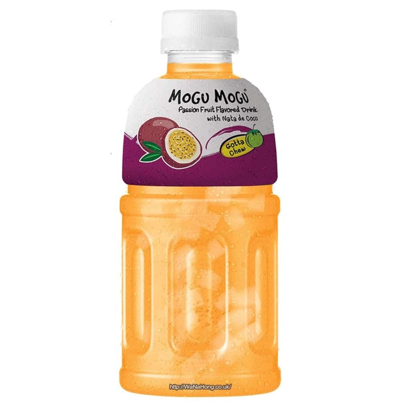 Mogu Mogu Passion Fruit Drink Multipack, 24 x 320 ml