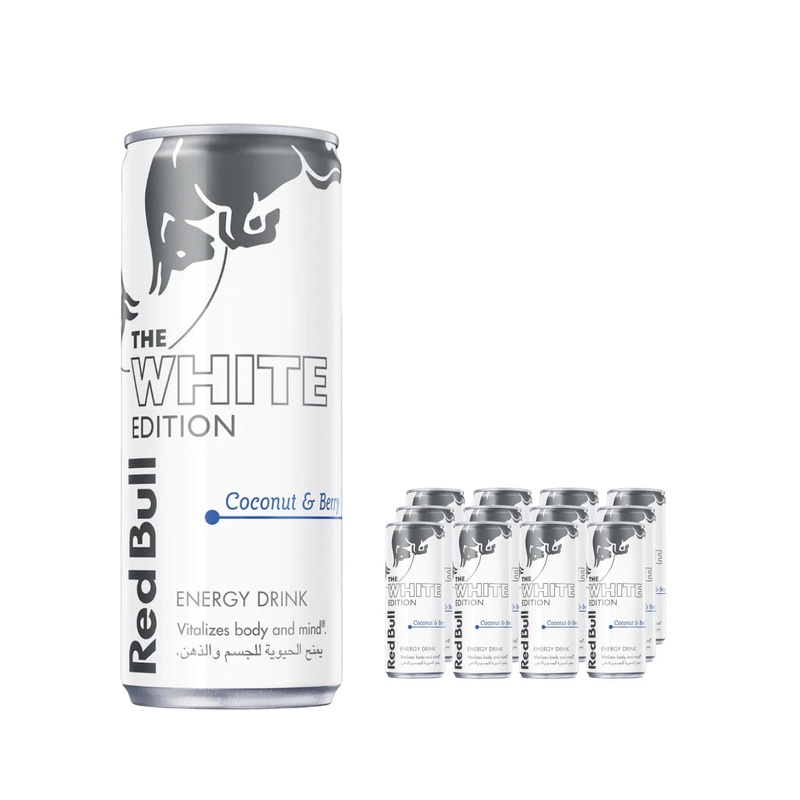 Red Bull Energy Drink Coconut and Berry Edition Multipack, 12 x 250 ml