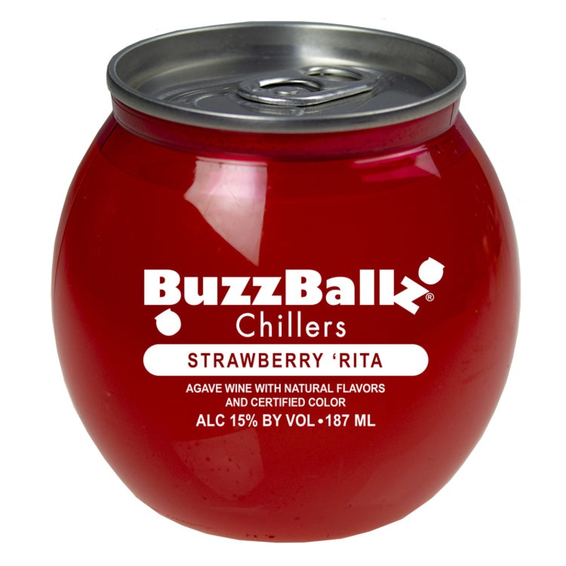 BUZZBALLZ CHILLERS MARG STRAW 24P
