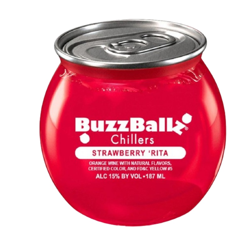 BUZZBALLZ CHILLERS MARG STRAW12/4P