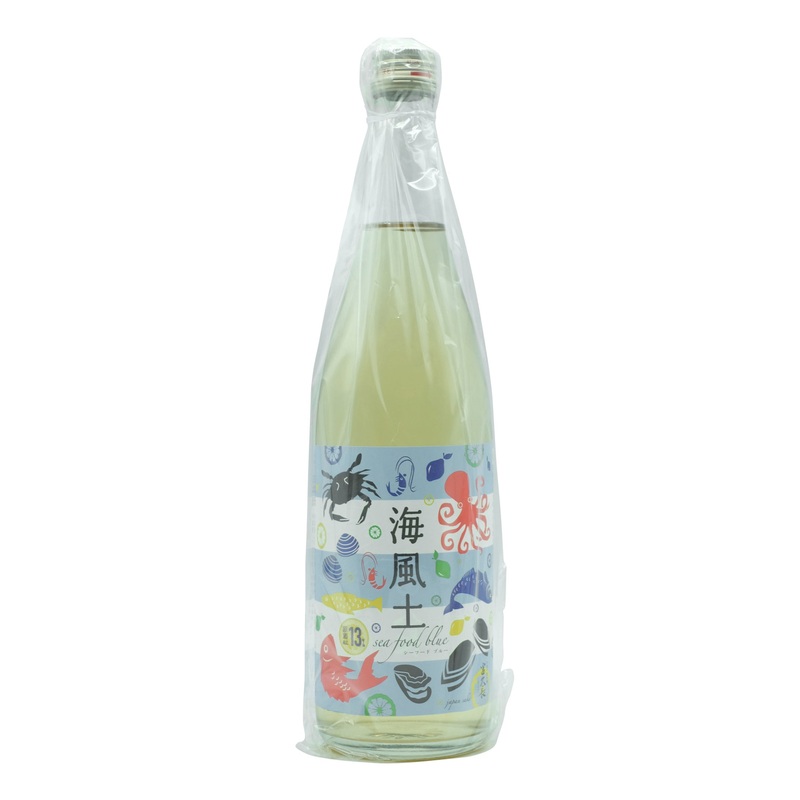 Fukucho Seaside Blue Junmai Sake