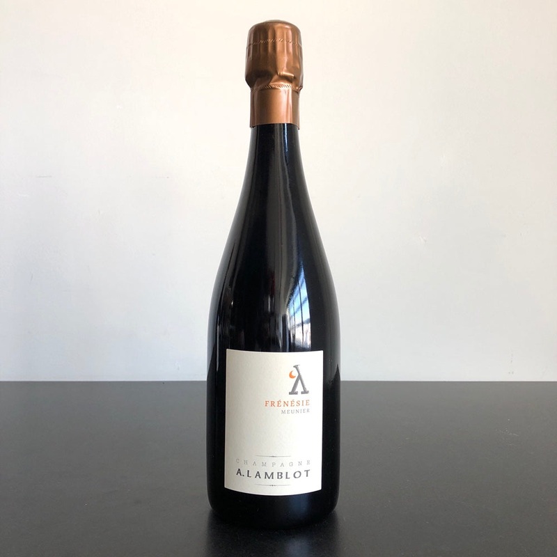 NV A. Lamblot 'Frenesie Meunier' (2018 Base) Brut Nature Champagne, France