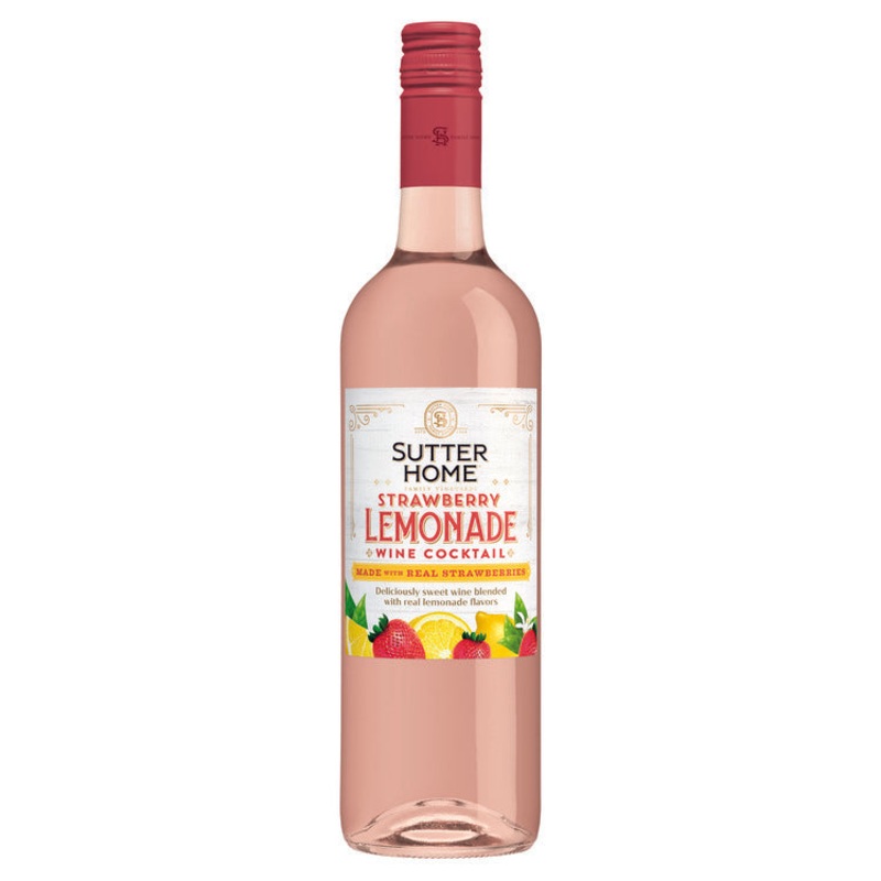 SUTTER HOME CKTL STRAWBRY LEMONADE
