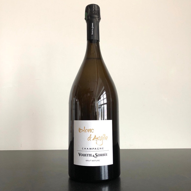 Vouette et Sorbee Cuvee Blanc d'Argile Blanc de Blancs Extra Brut (R20) 1.5L Magnum, Champagne, France