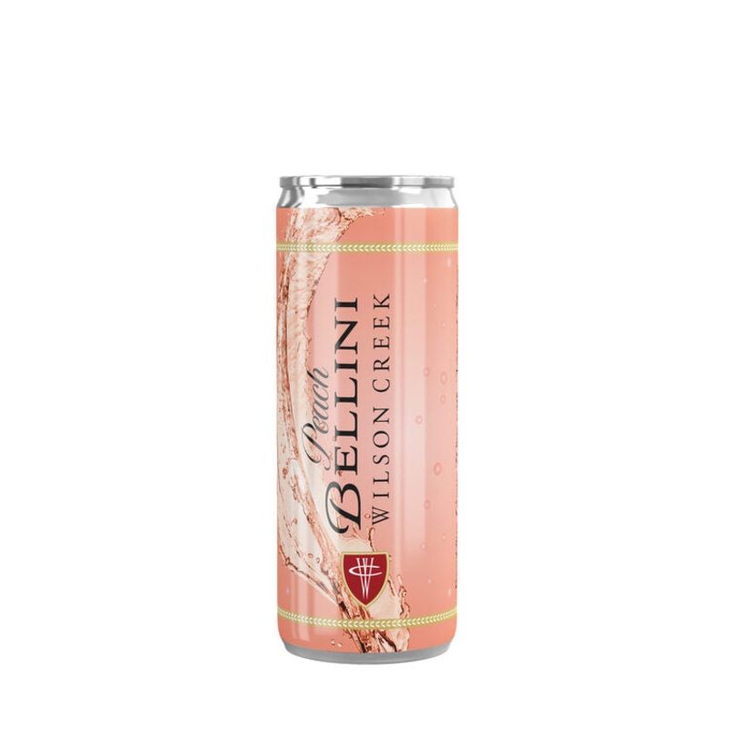 WILSON CREEK SPKL PEACH 6/4PK CAN
