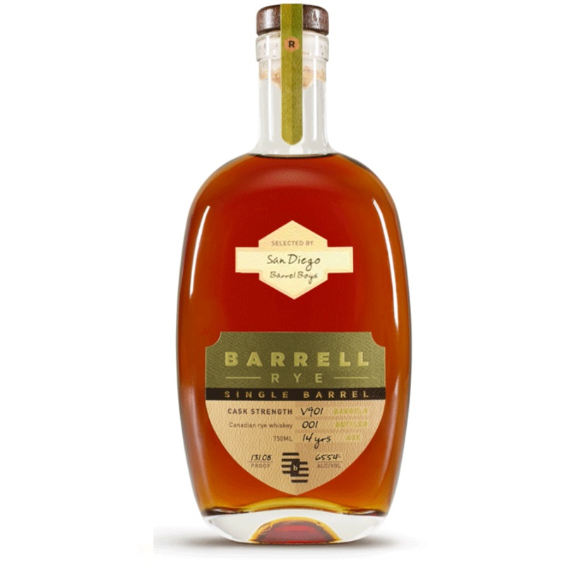 Barrell Craft Spirits Single Barrel Rye #V901 Selected By SDBB
