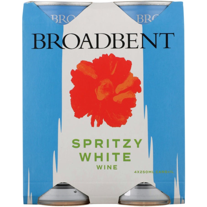 BROADBENT SPRITZY WHITE CAN 6/4PK