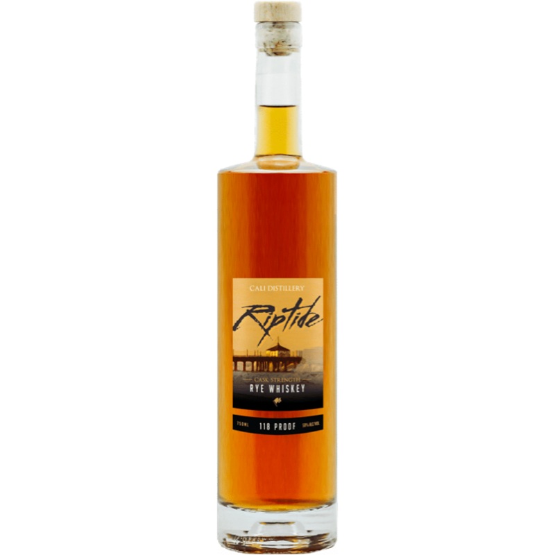 Cali Distillery Riptide Cask Strength Rye Whiskey