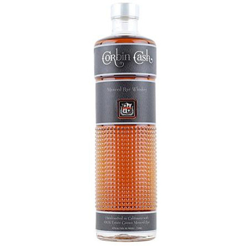 Corbin Cash Rye Whiskey Merced Rye Whiskey