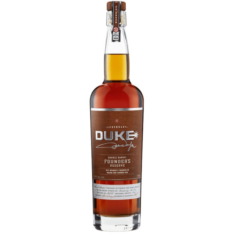 Duke Rye Whiskey Double Barrel Founder's Reserve