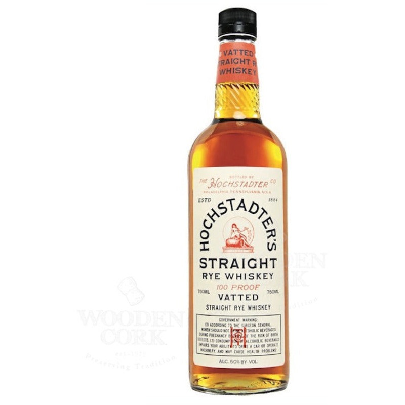 Hochstadter's Straight Rye Whiskey Vatted