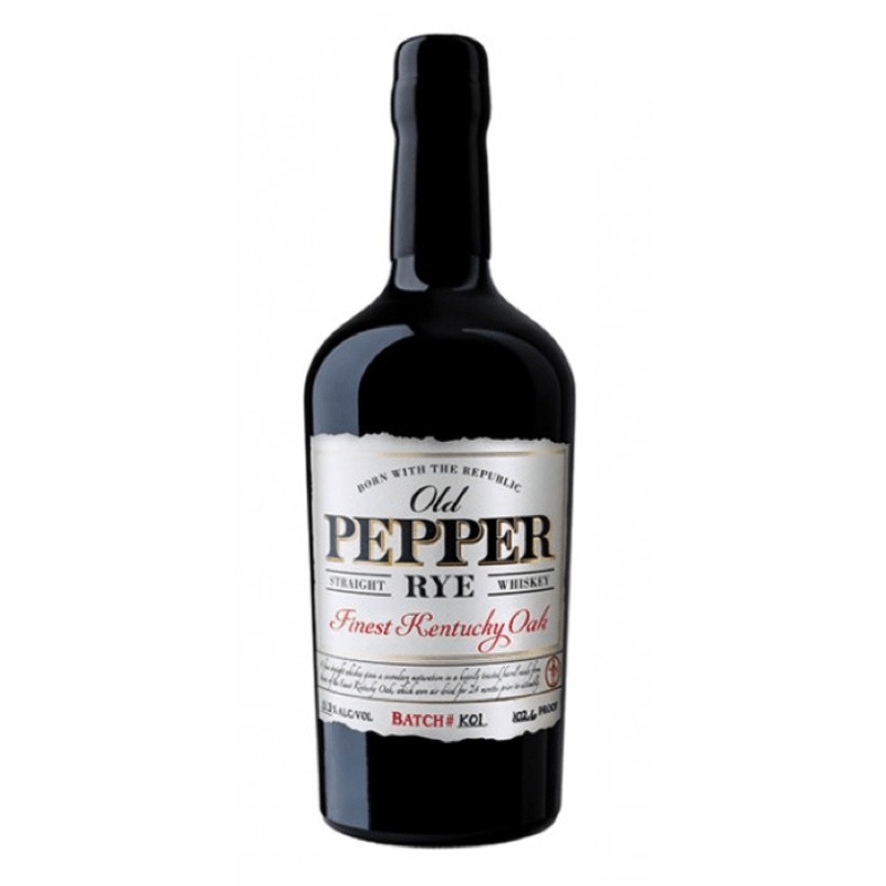 James Pepper Distillery Old Pepper Finest Kentucky Oak Single Barrel Straight Rye Whiskey