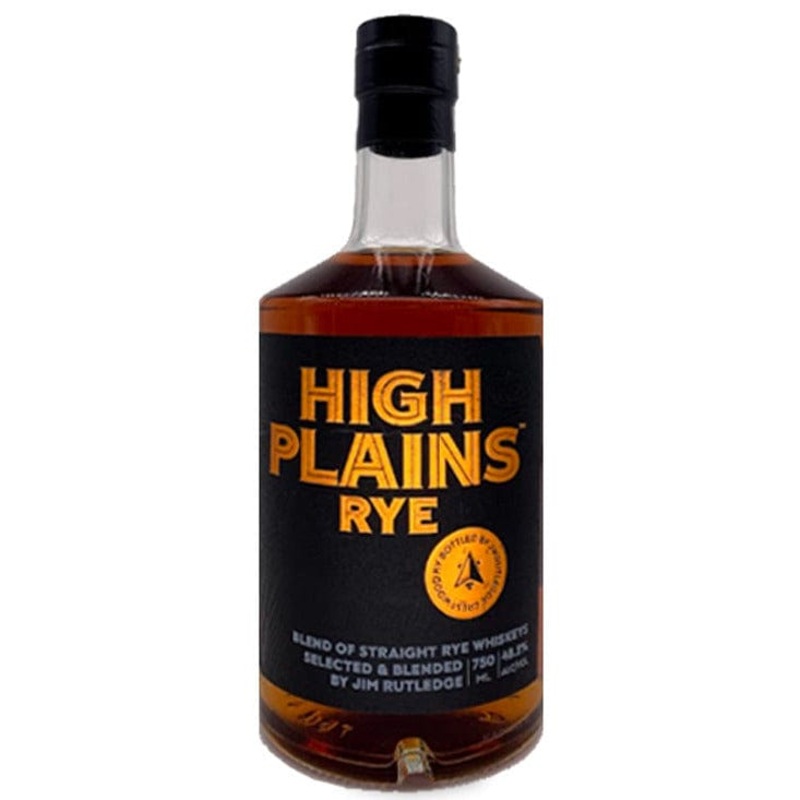 Jim Rutledge High Plains Rye Blend Of Straight Rye Whiskey