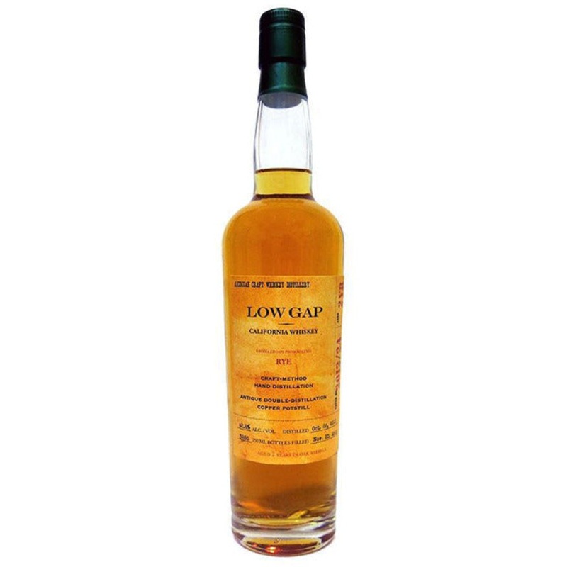 Low Gap Rye Whiskey
