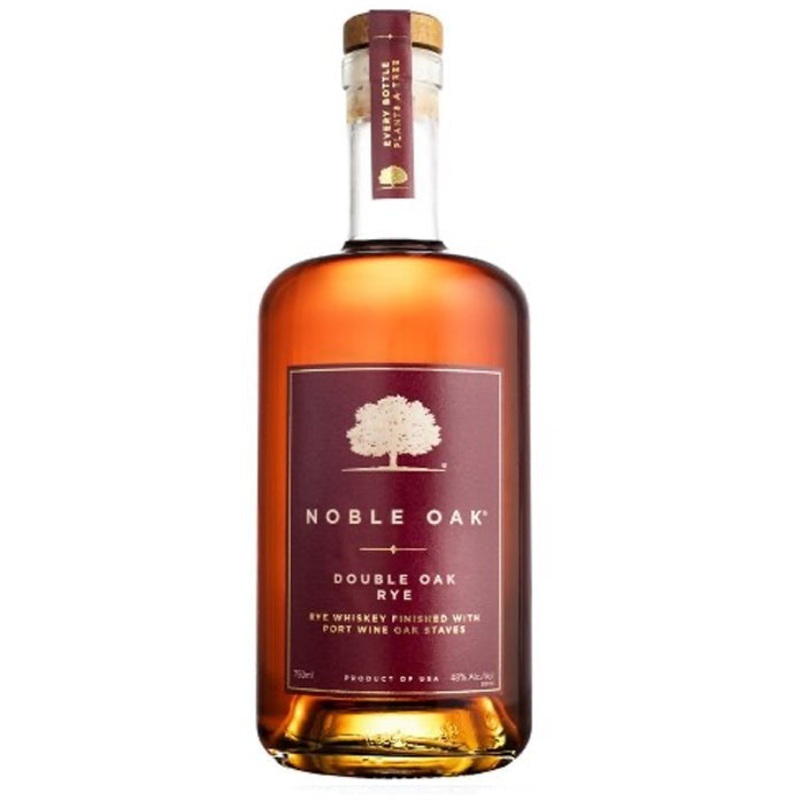 Noble Oak Double Oak Rye Whiskey 96 Proof