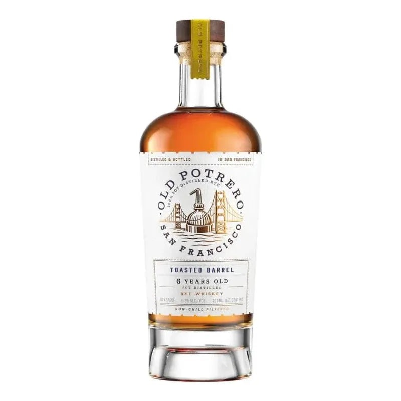 Old Potrero 6 Year Toasted Rye Whiskey 700mL