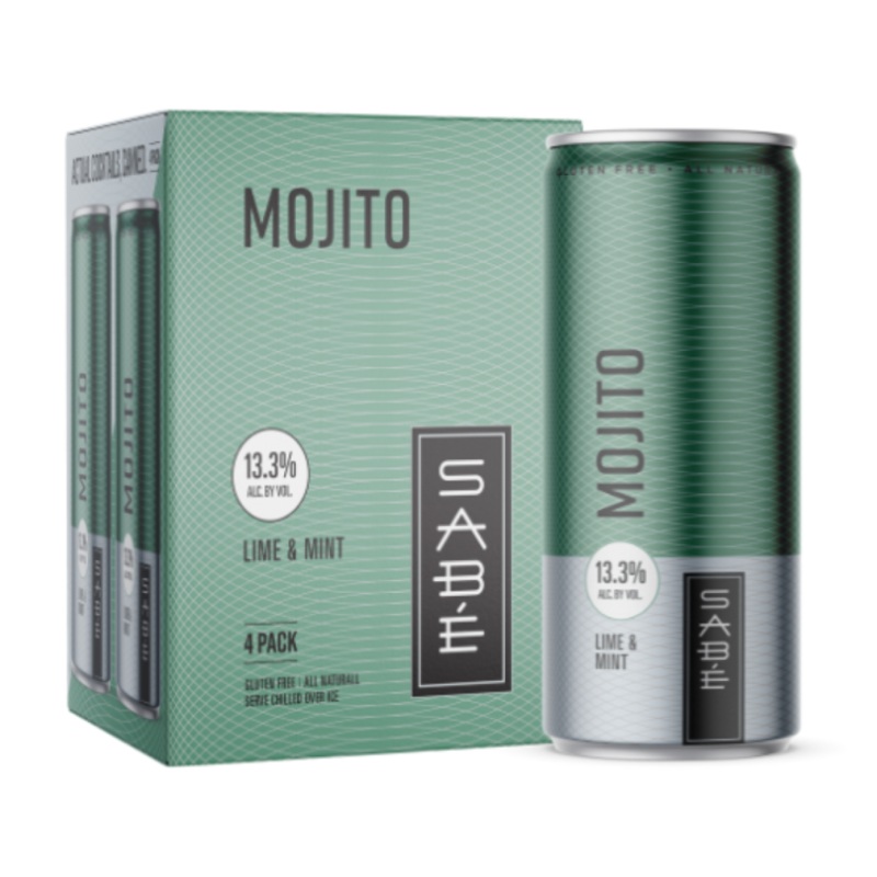 SABE CKTL MOJITO CAN 6/4PK