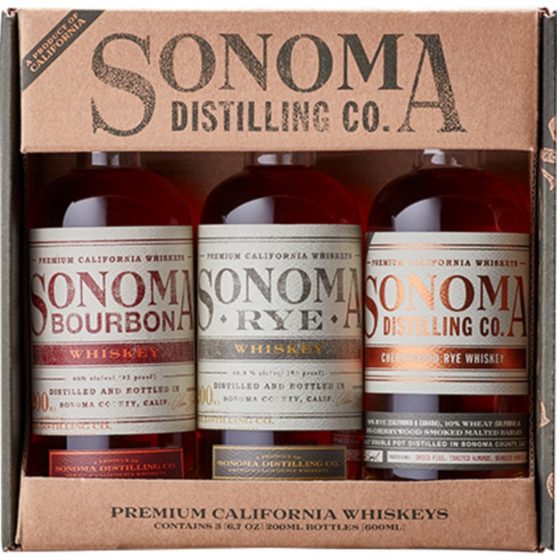 Sonoma Distilling Co. Whiskey Variety Pack