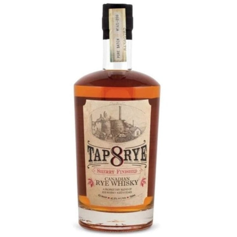 Tap 8 Canadian Rye Whisky Sherry Finished 8 Yr