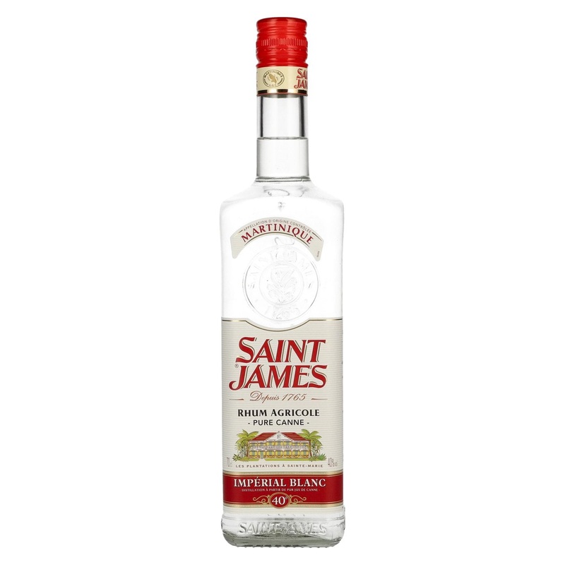 Saint James Rhum Blanc Agricole Martinique 40% Vol. 0,7l