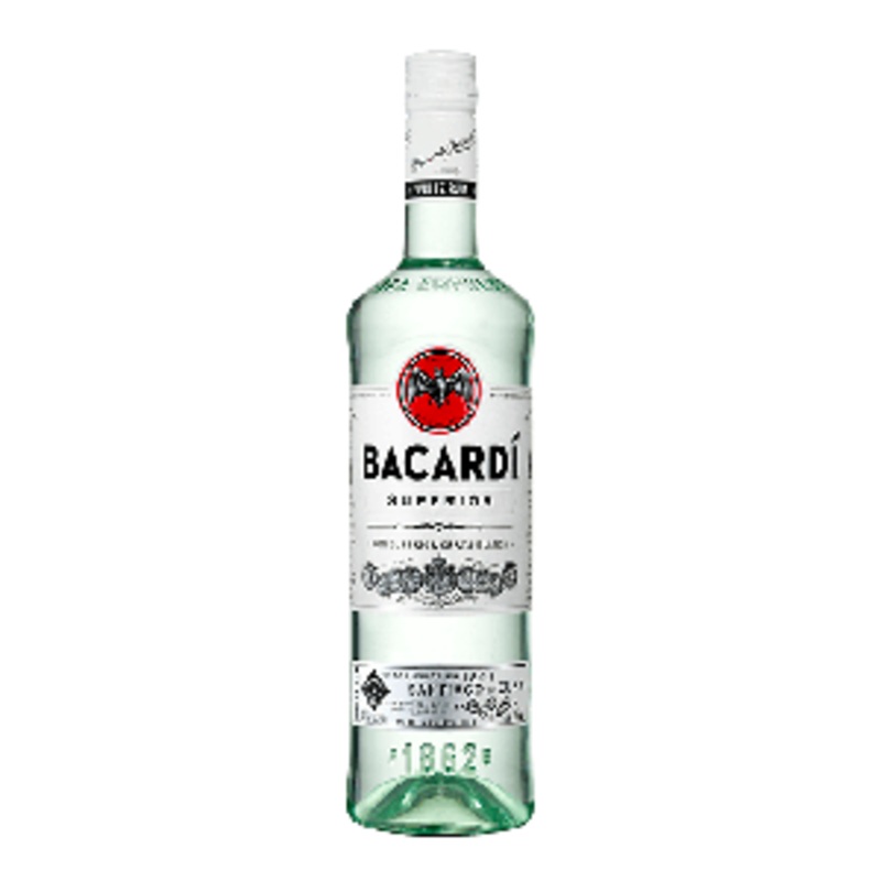 Bacardi Carta Blanca Superior White Rum 750ml