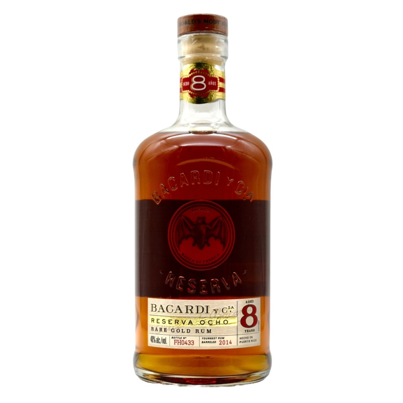 Bacardi Rum Ocho Reserve 8Yr 750ml