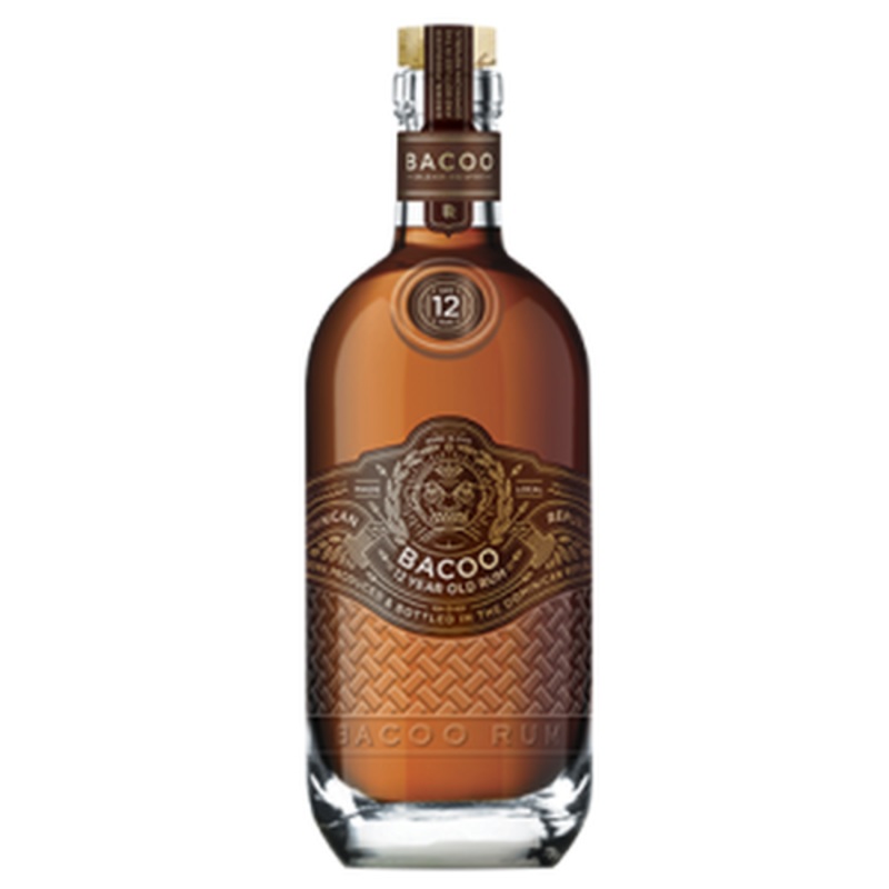 Bacoo 12 Year Old Rum 750ml