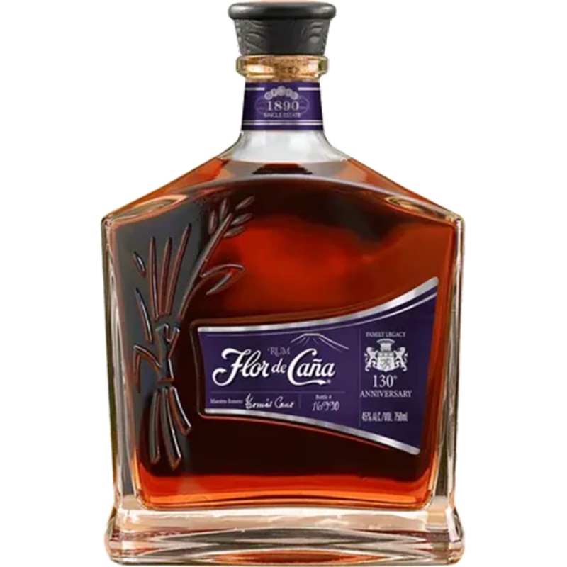 Flor de Cana 130th Anniversary Rum 750ml