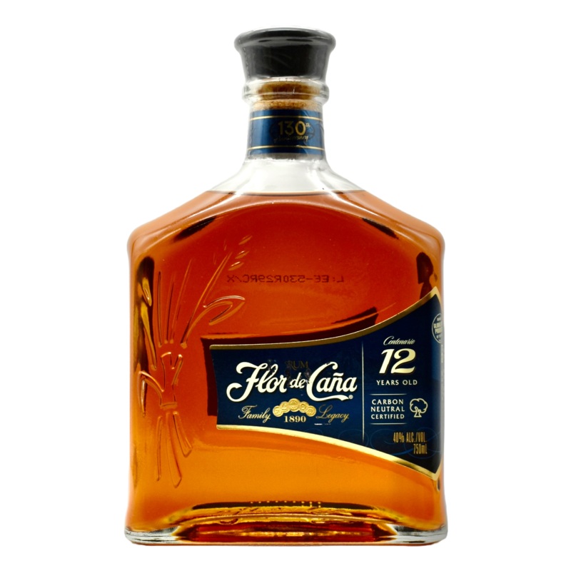 Flor De Cana Rum Centenario 12Yr 750ml