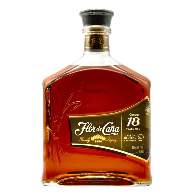 Flor De Cana Rum Centenario 18Yr 750ml