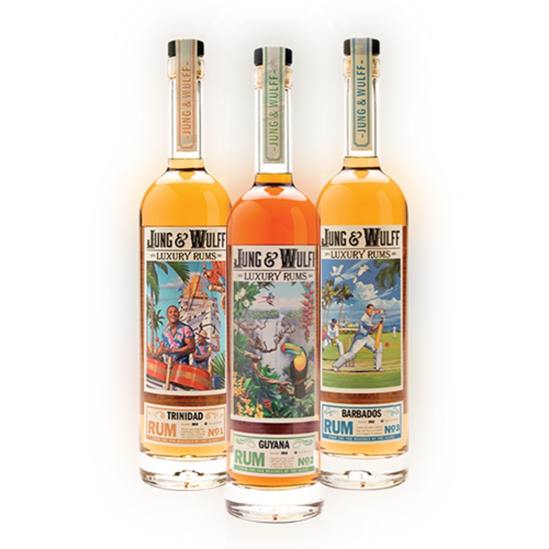 Jung & Wulff Rum Bundle 750ml 3-Pack