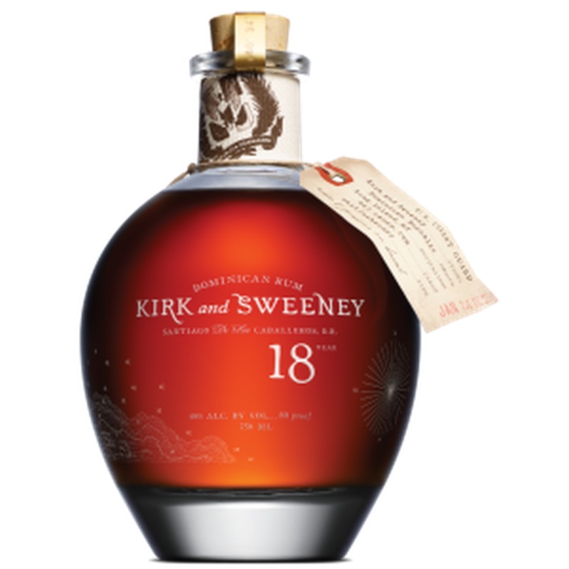 Kirk and Sweeney 18 Year Old Gran Reserva Rum 750ml