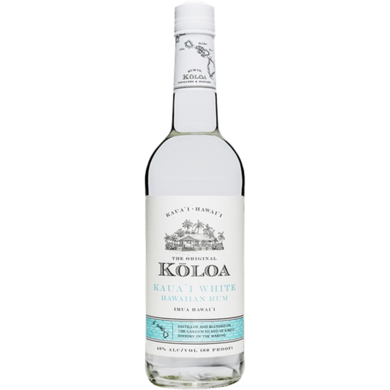 Koloa Kaua'i White Hawaiian Rum 750ml