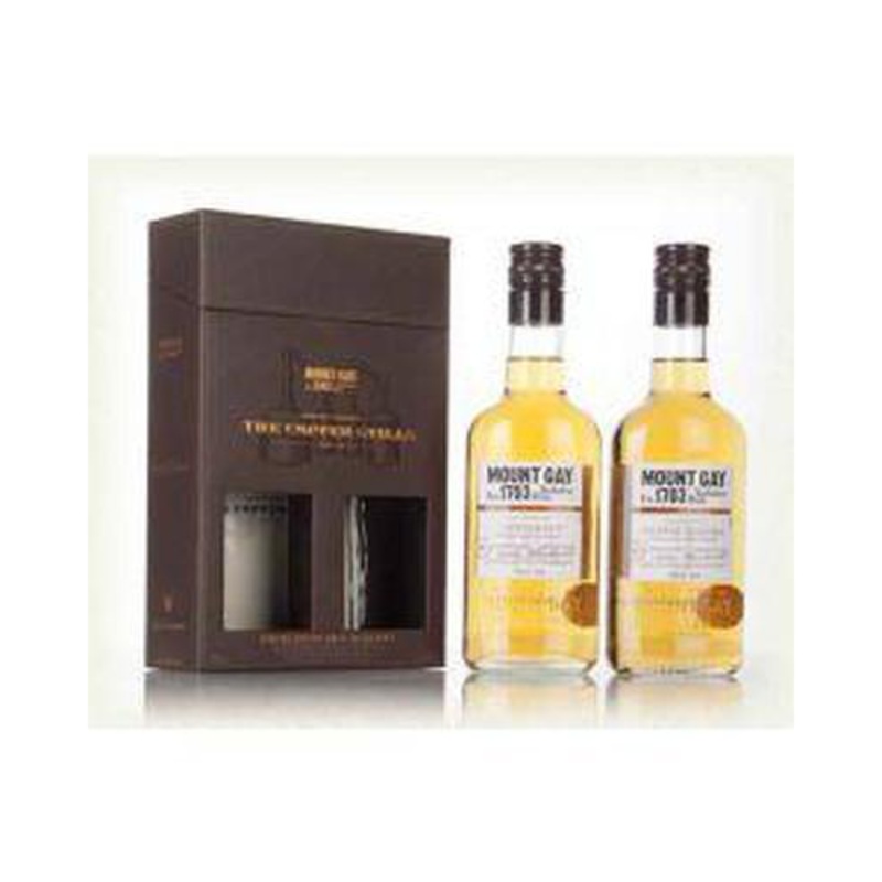 Mount Gay Origin Series Vol. 2 The Copper Stills Rum Bundle 375ml 2-Pack
