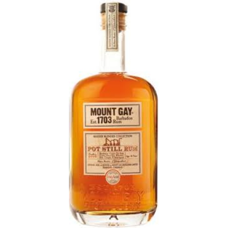 Mount Gay Pot Still Rum 10 Year Old Rum 750ml