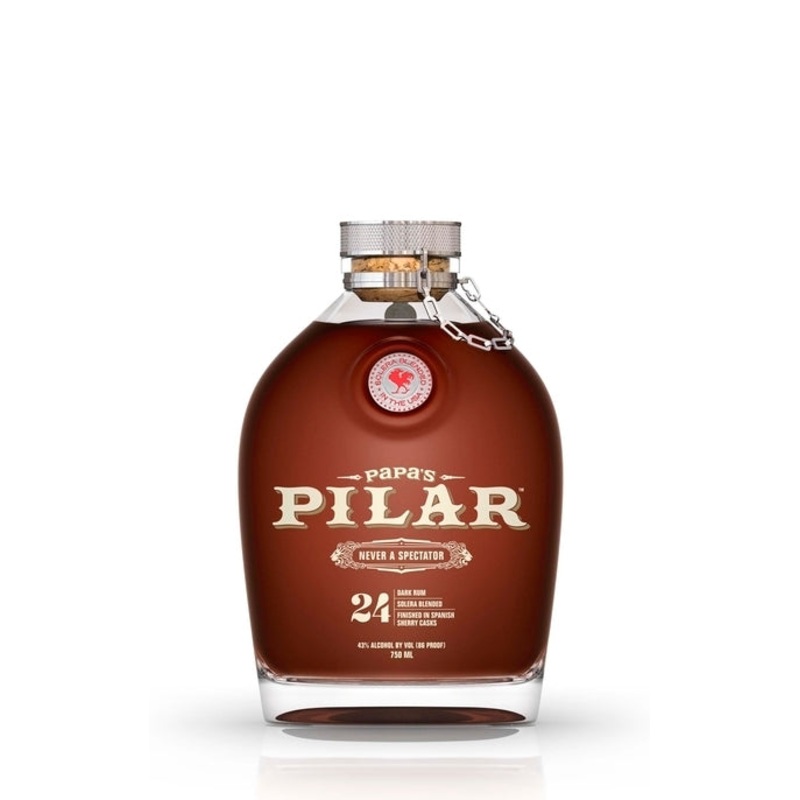 Papa's Pilar 24 Year Old Solera Dark Rum 750ml