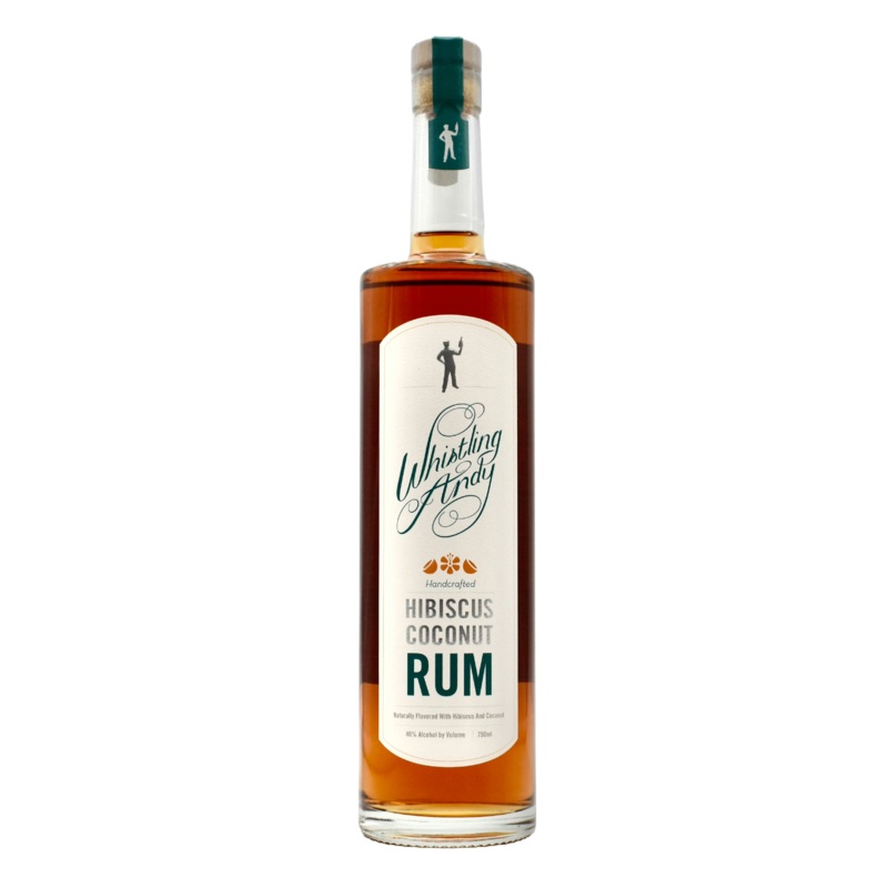 Whistling Andy Hibiscus Coconut Rum 750ml