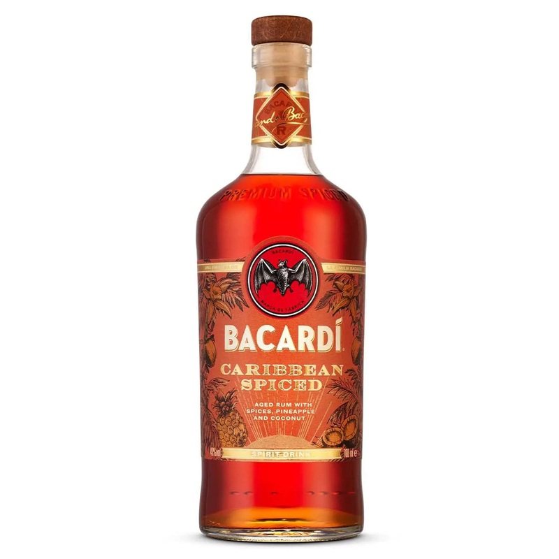 Bacardi Caribbean Spiced Spirit Drink, 70 cl