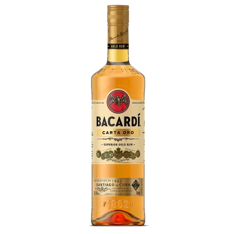 Bacardi Carta Oro Rum, 70 cl