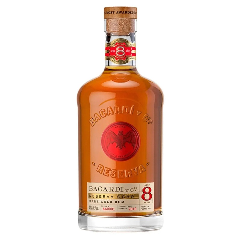 Bacardi Reserva Ocho Rum, 70 cl