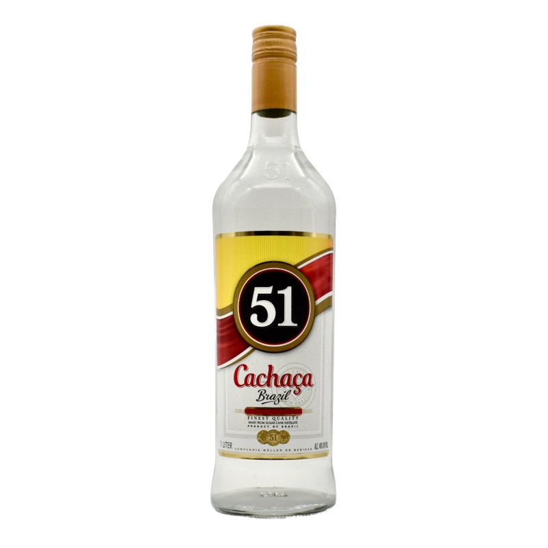 Cachaca 51 Rum White 750ml