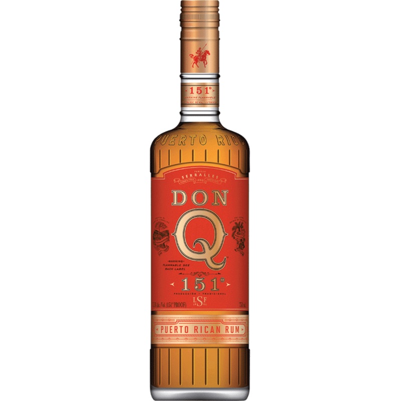 Don Q Rum 151 Proof 1L