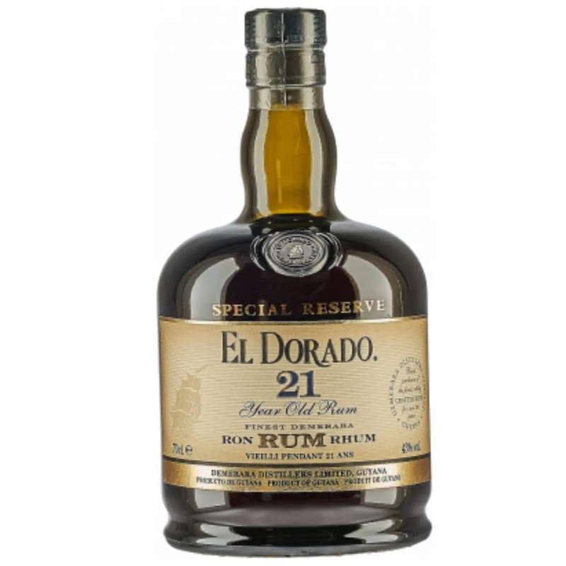 El Dorado 21 Year Old Rum, 70 cl