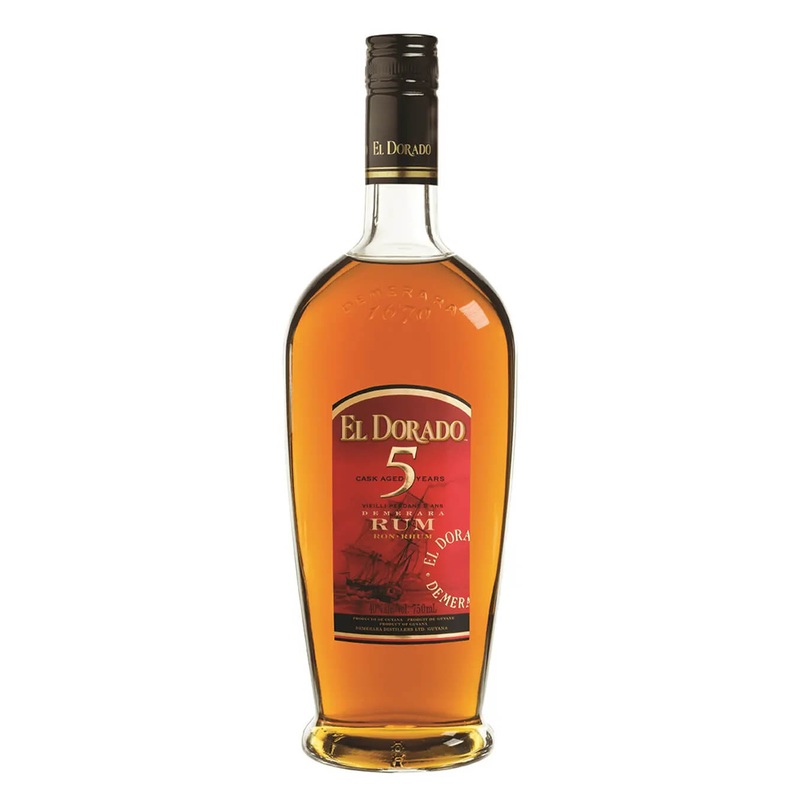 El Dorado 5 Year Old Rum, 70 cl