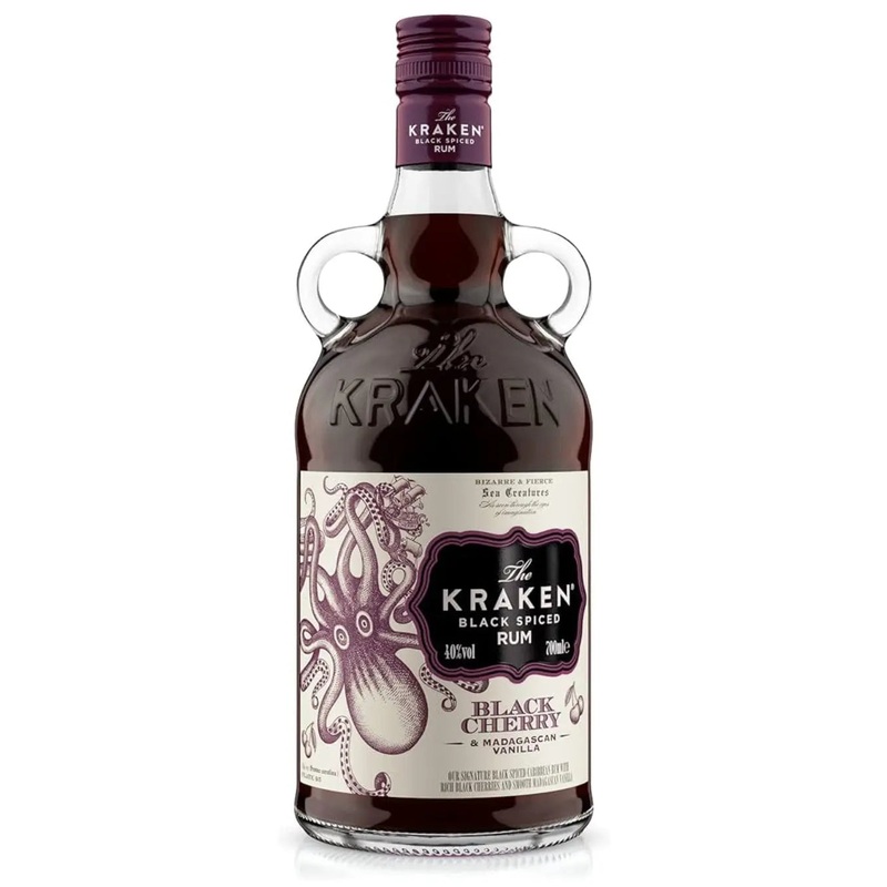 Kraken Black Cherry & Madagascan Vanilla Rum, 70 cl