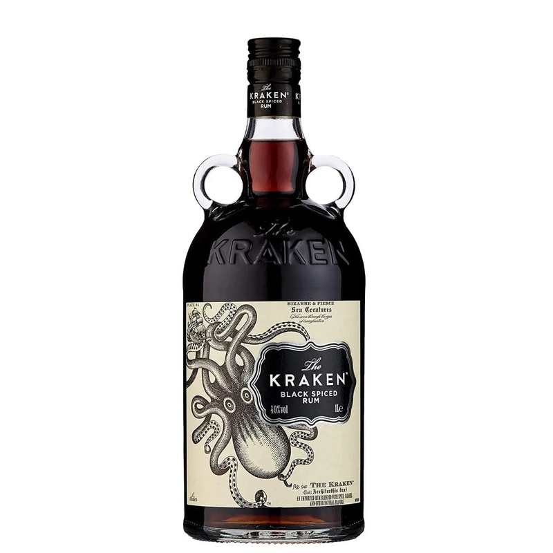 Kraken Black Spiced Rum, 1 L