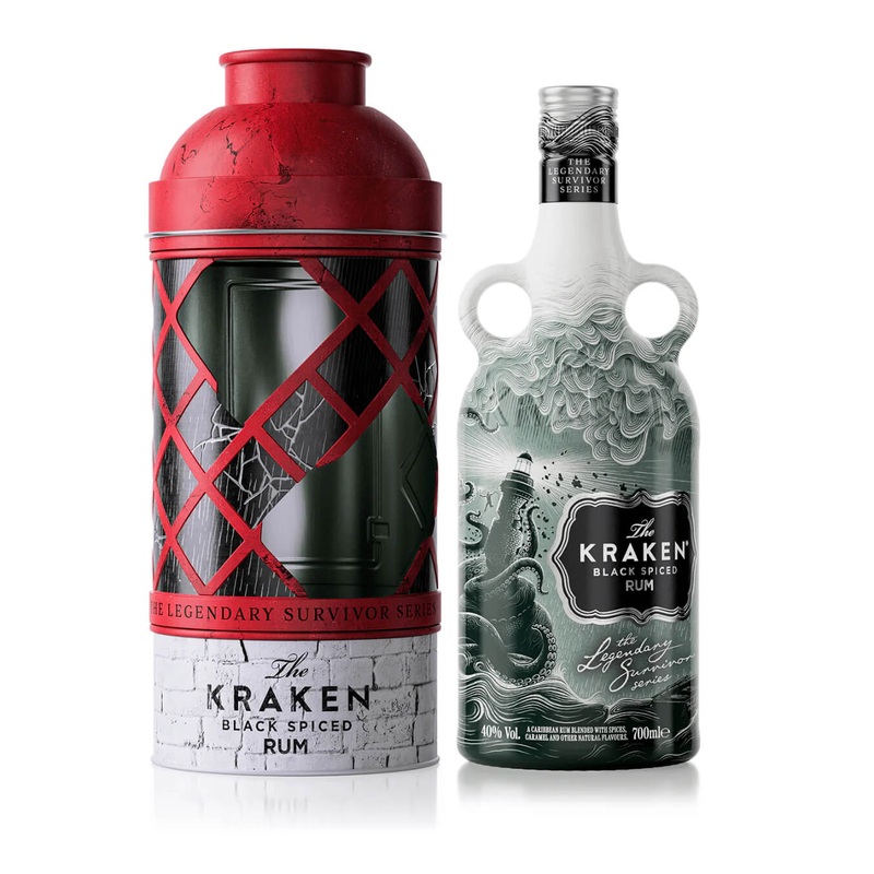Kraken The Legendary Survivor Series Black Spiced Rum, 70 cl