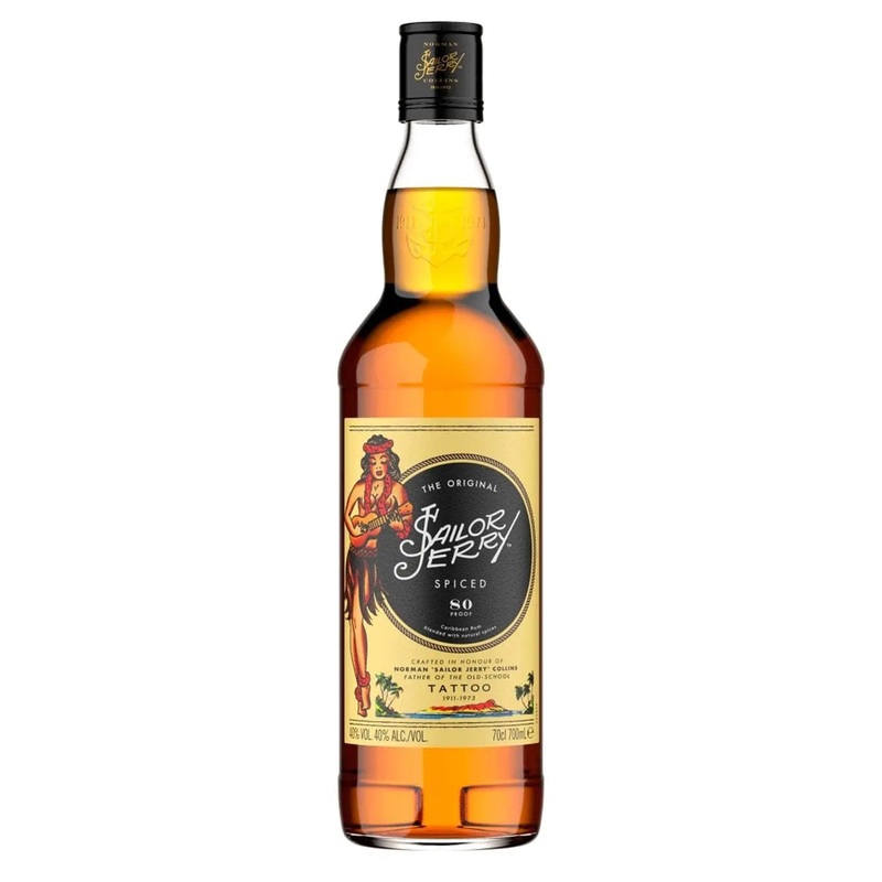 Sailor Jerry Spiced Rum, 70 cl